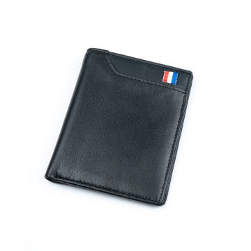 Black wallet with RFID protection