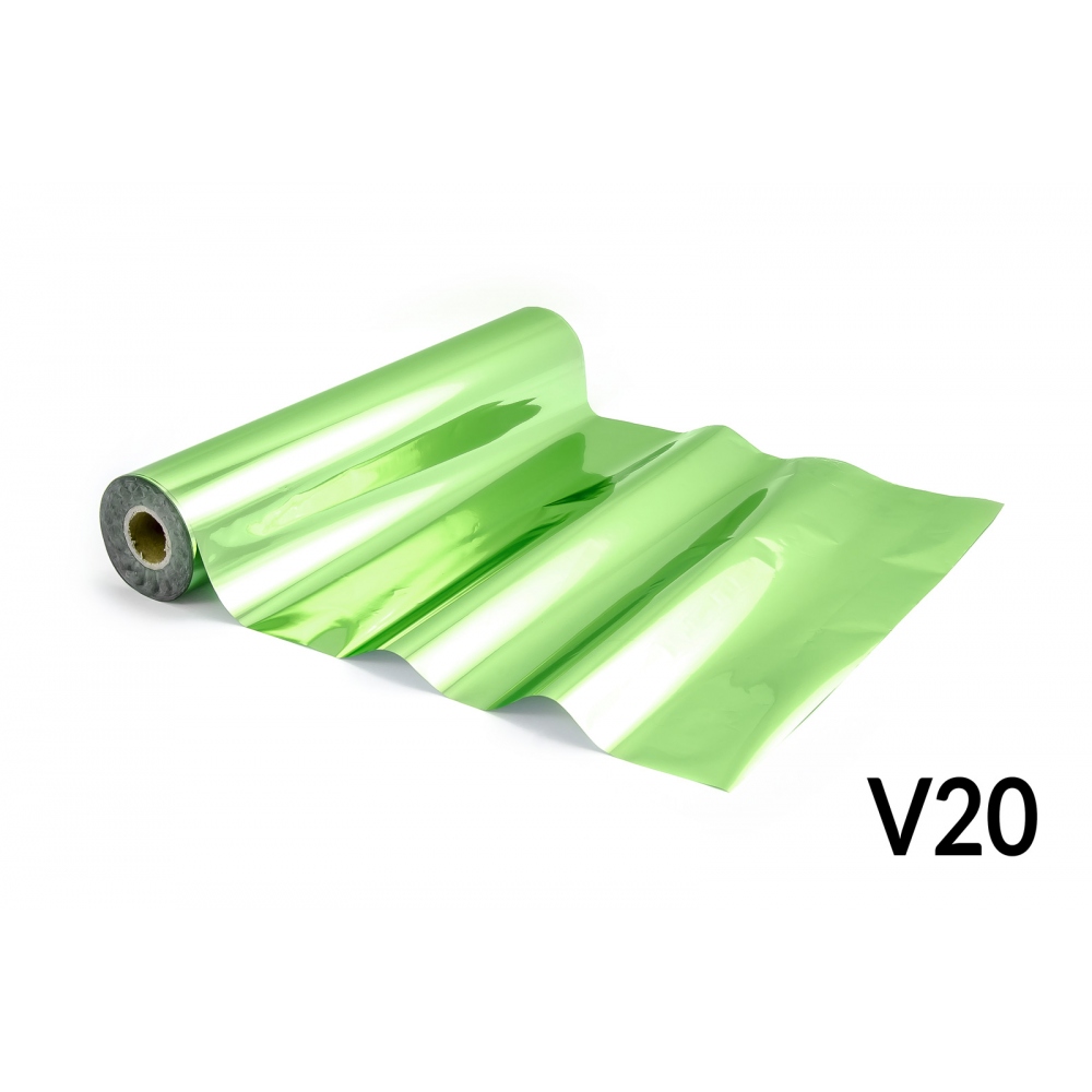 Hot Stamping foil - V20 glossy light green 