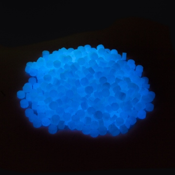 Sealing wax fluorescent blue - beads 30 g - Type 26