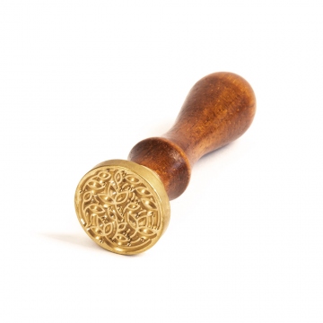 Hand wax stamp (seal) – Leaves
