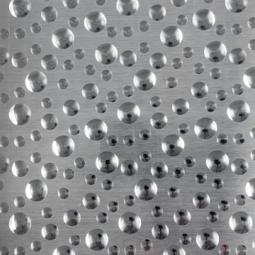 Universal hologram self-adhesive foil, bulk, design -  round lenses