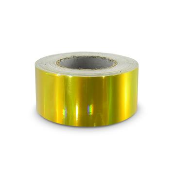 Hologram self-adhesive tape 50mm, gold mirror