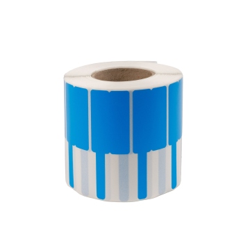 Labels for marking and labeling wires and cables blue 