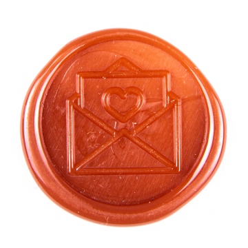 Hand wax stamp (seal) – Letter