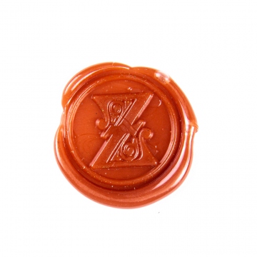 Hand wax stamp (seal) – Decorative letter Z