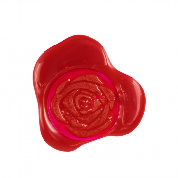 Hand wax stamp (seal) – Rose flower 