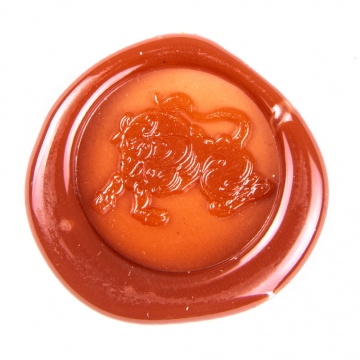 Hand wax stamp (seal) – Signs of the Zodiac / Taurus (21 April – 21 May)