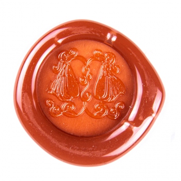 Hand wax stamp (seal) – Signs of the Zodiac / Libra (23 September – 23 October)