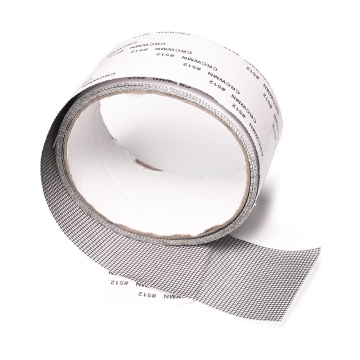 Repair tape for repairing cracks and holes in insect screens 200cm, black