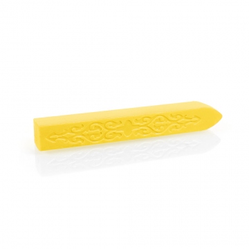 Sealing wax to the seal stamp type 24 - yellow