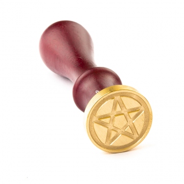 Hand wax stamp (seal) – Pentagram