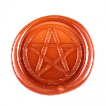 Hand wax stamp (seal) – Pentagram