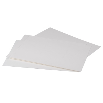 Self-adhesive transparent A4 film for printing and sticker creation