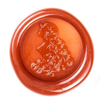 Hand wax stamp (seal) – Signs of the Zodiac / Virgo (23 August – 22 September)