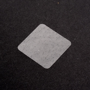 Transparent sealing film with a hidden hologram labels 20x20 mm