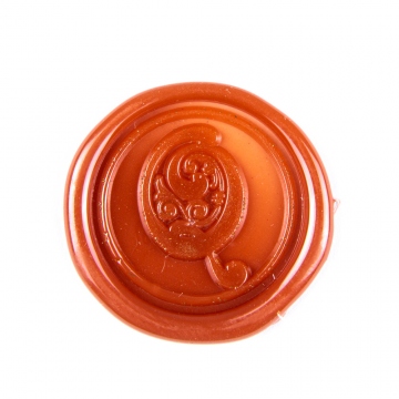 Hand wax stamp (seal) – Decorative letter Q