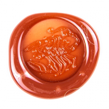 Hand wax stamp (seal) – Signs of the Zodiac / Scorpio (24 October – 22 November)