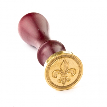 Hand wax stamp (seal) – Fleur-de-lis